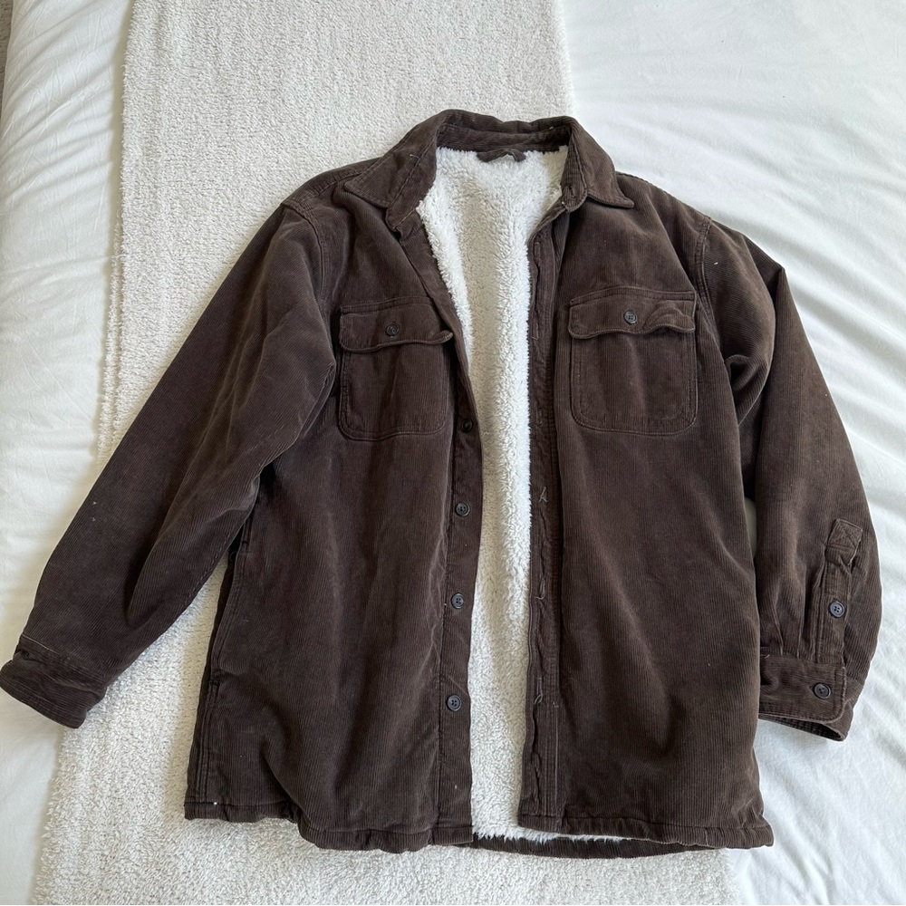 Brandy Melville Brown Corduroy Jacket | One Size